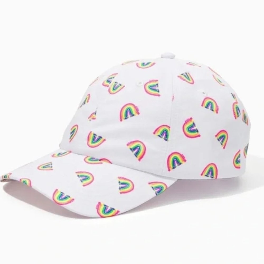 Lilly Pulitzer Run Around Rainbow Hat NWT